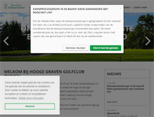 Tablet Screenshot of hoogegraven.nl